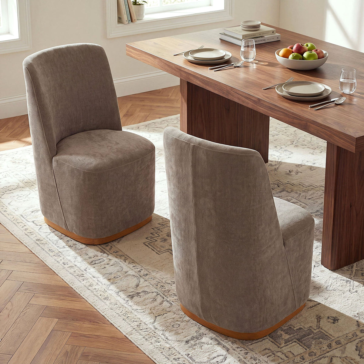 Indoor Upholstered Dining Chair (Set of 2)