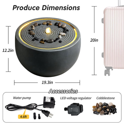 Outdoor Water Fountain Bowl Style For Patio