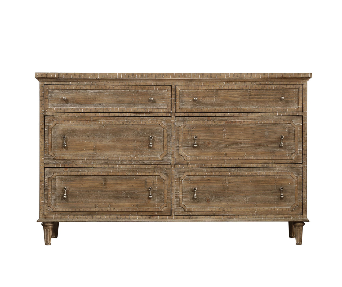6 Drawer Dresser - Taupe