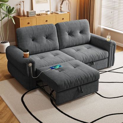 Cloud Like Convertible Sofa Bed With For Living Room
