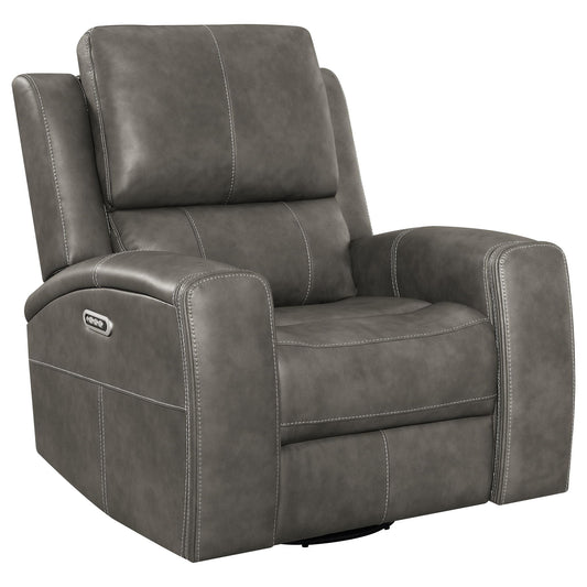 Boyce - Triple Power Swivel Recliner With Independent Adjustments