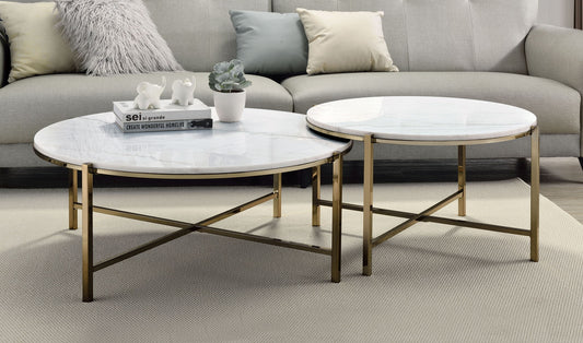 Zaidee - Nesting Table Set - White