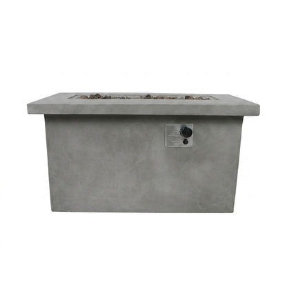 Propane / Natural Gas Outdoor Fire Pit Table - Gray