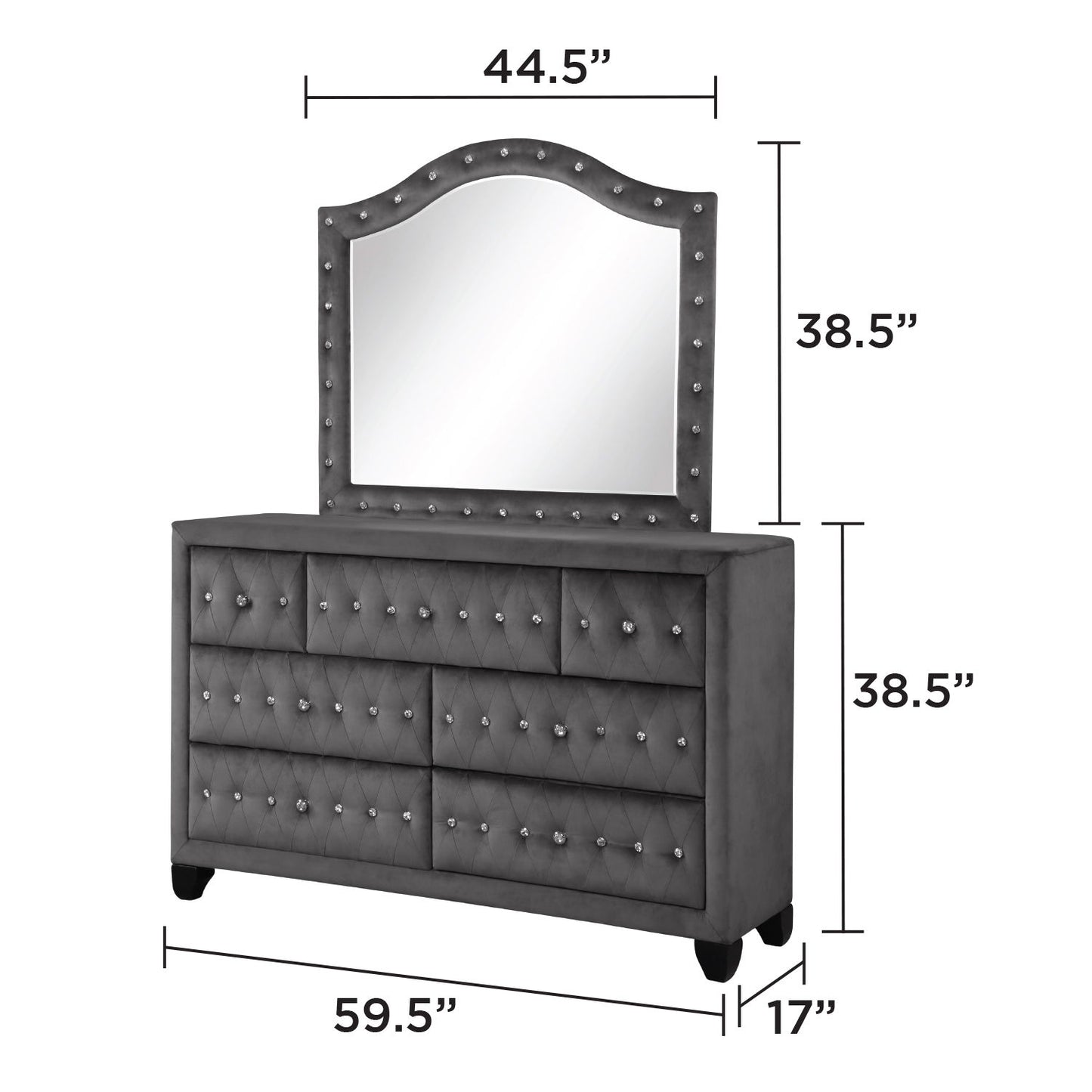 Sophia - 5 Piece Bedroom Set