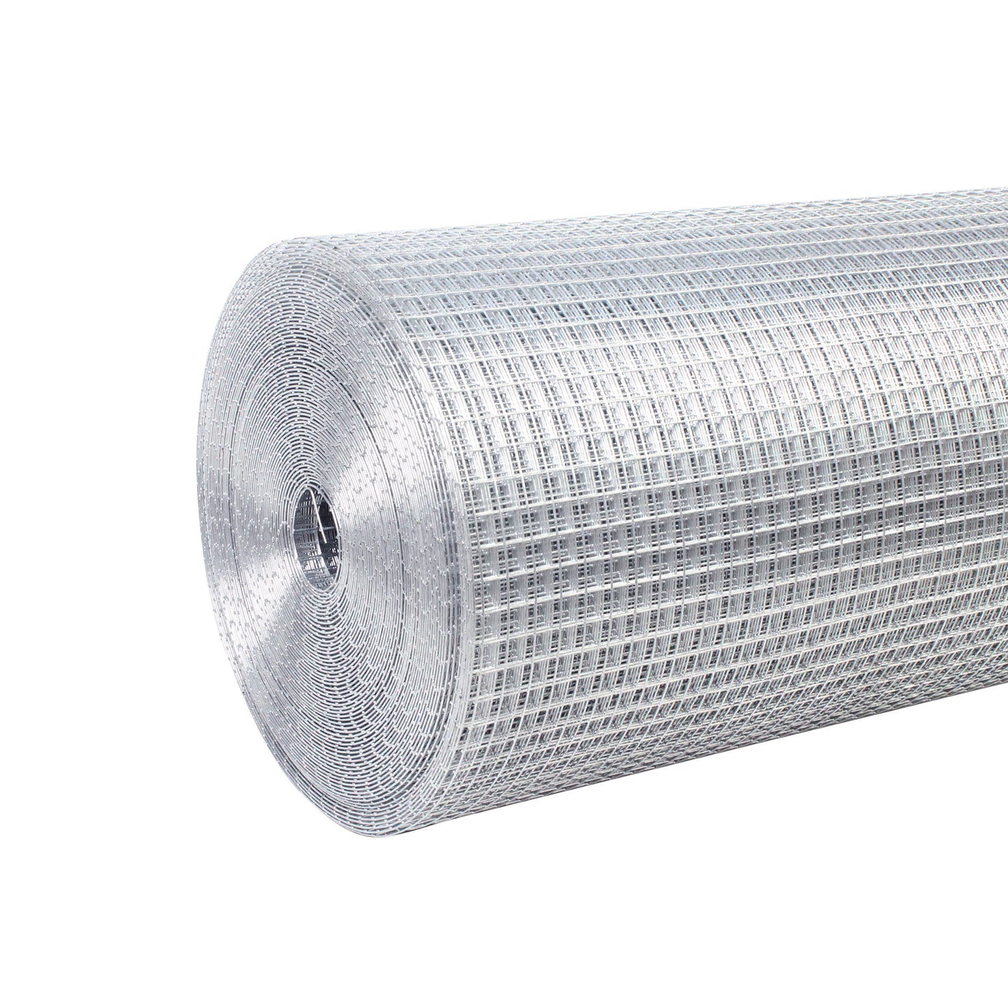 Galvanized Hardware Cloth, Metal Wire Fencing Roll For Garden And Animal Protection - Silver