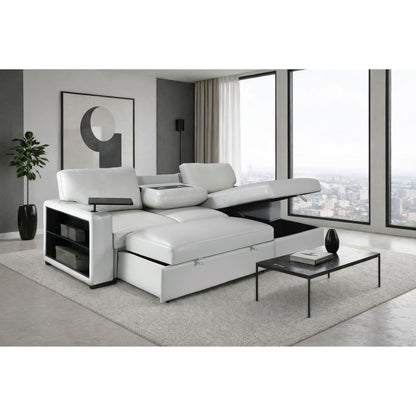 Tracey - Sofabed With Pullout - Silver