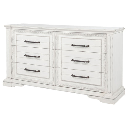 6 Drawer Bedroom Dresser Cabinet - Vintage