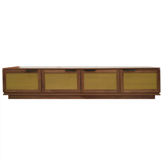 TV Stand, Media Console - Walnut