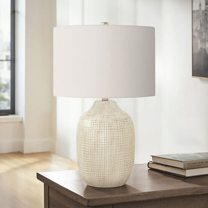 Table Lamp, Lighting, Ceramic, Contemporary - Cream