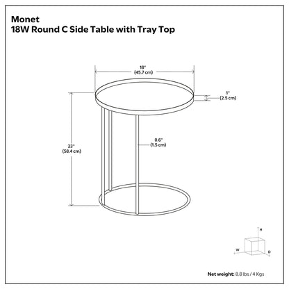 Monet - Metal Table