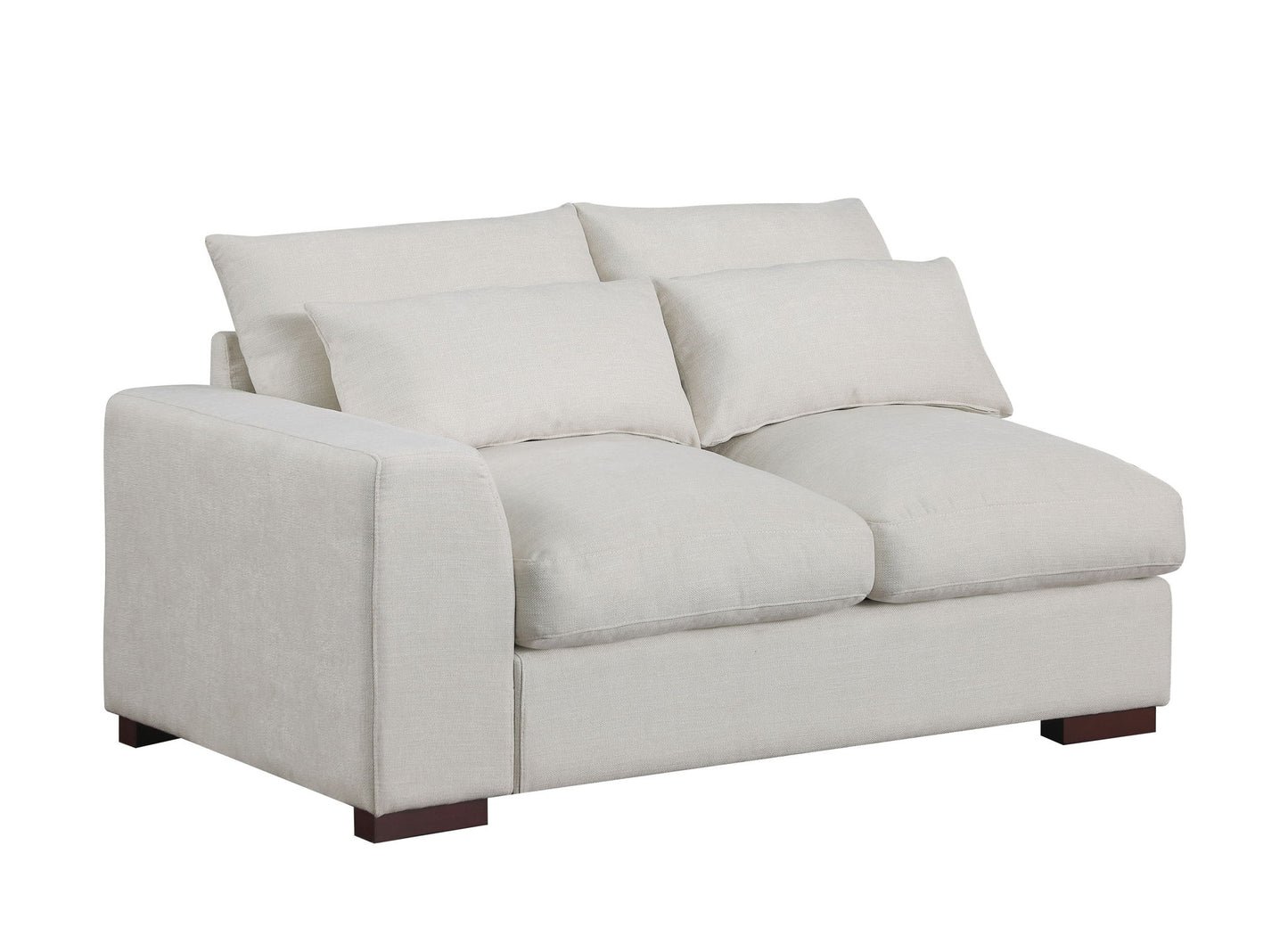 Tatman - Sectional With 2 Ottomans