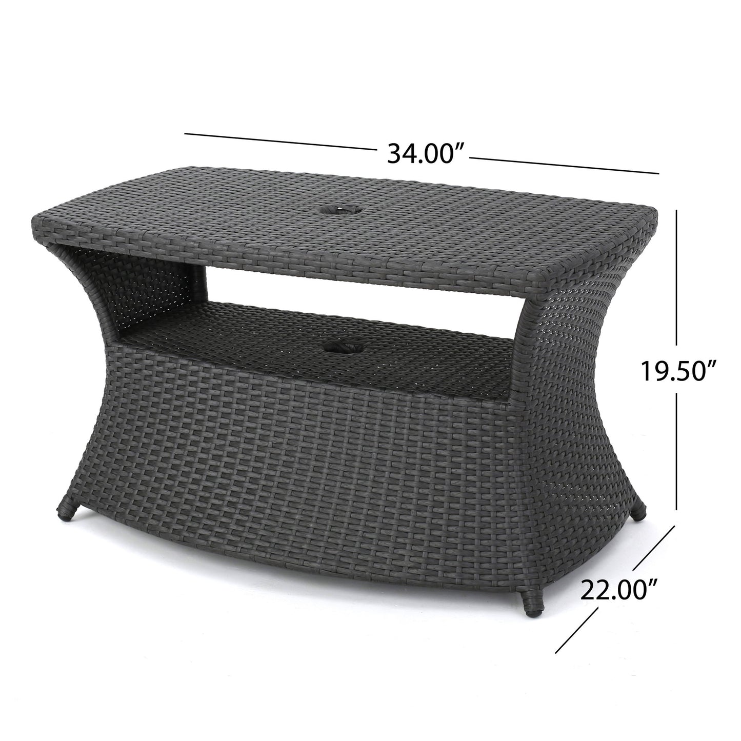 Berkeley - Chaise Lounge Side Table