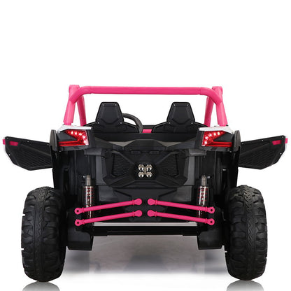 24V7A 200W*2 Super Power Four-Wheel Shock Absorber With High And Low Speed USB tooth Music Kids Ride On Car Electric Car For Children