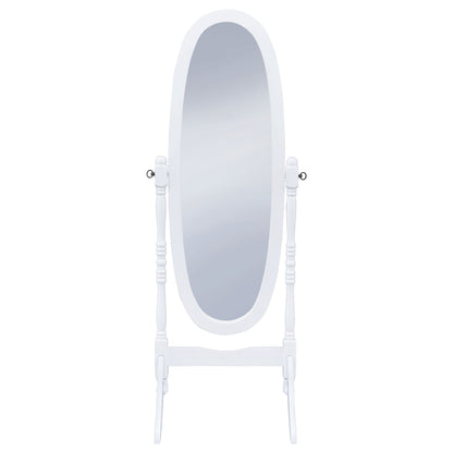 Dunne - Cheval Mirror With Oval Frame
