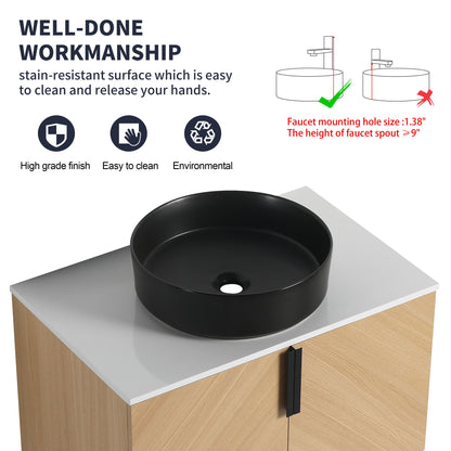 Wall Mounted Bathroom Vanity With Art Sink