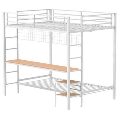 Barham - Workstation Bunk Bed With Integrated Desk
