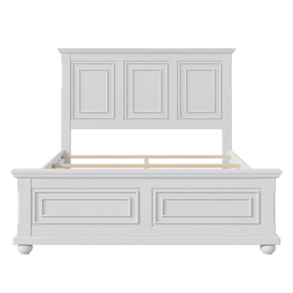 Vintage Tall Headboard Bed