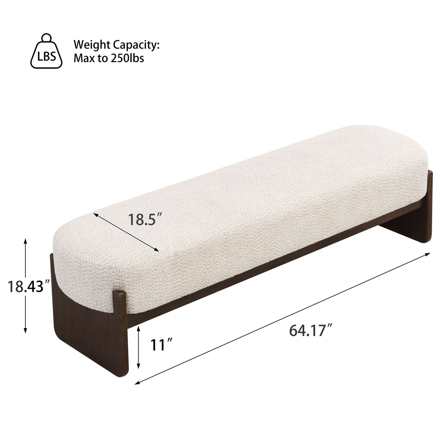 Loop Yarn Ottoman