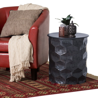 Whitney - Handcrafted Metal Storage Table