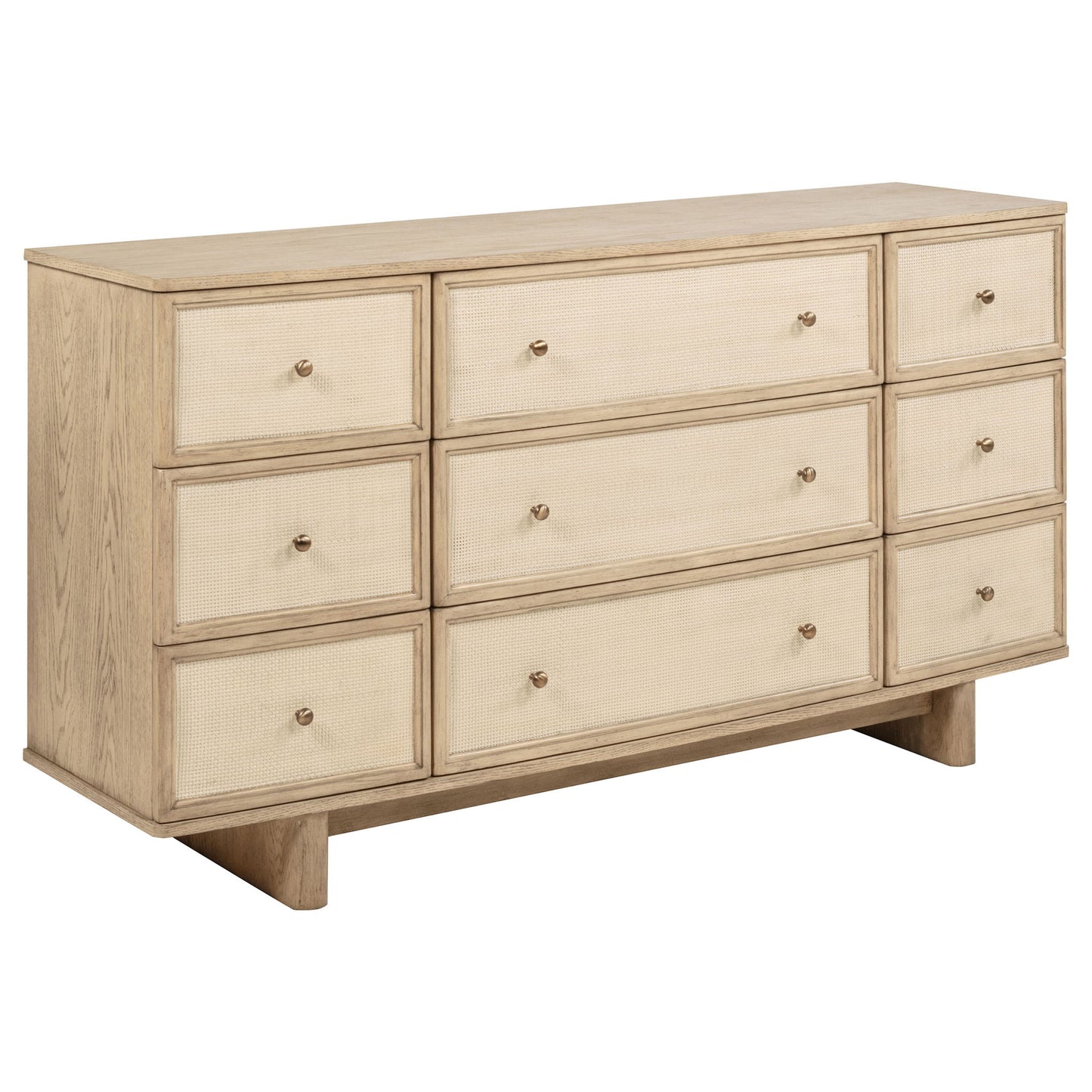 Kimpton - 9 Drawer Dresser Cabinet - Beige