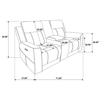 Patrick - Power Reclining Sofa Set