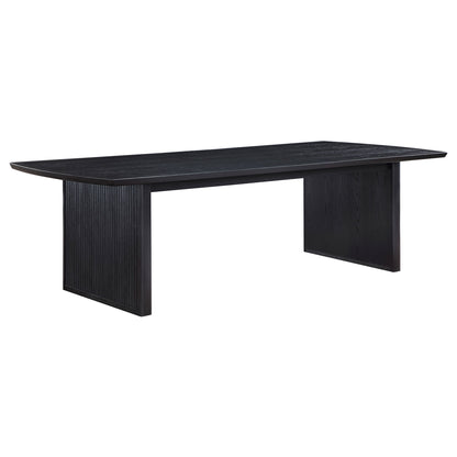 Ennis - 9 Piece Dining Table Set With Chairs - Black