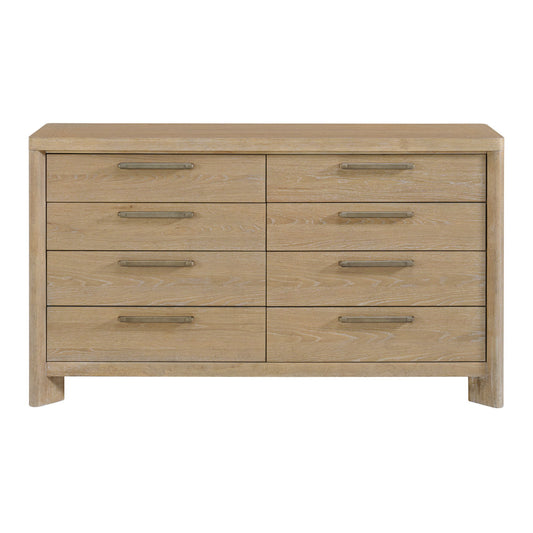 8 Drawer Dresser With Rustic Design
