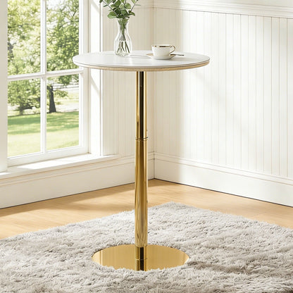Contemporary Circular Bar Table