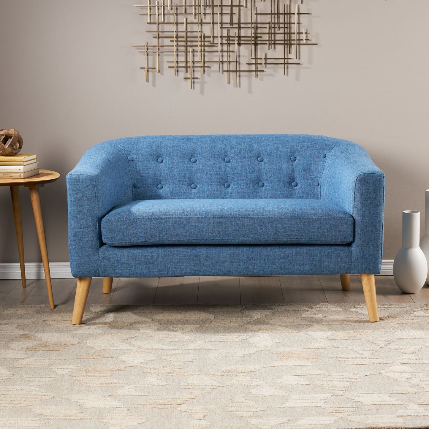 Modern Design Style Loveseat