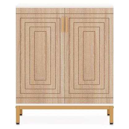 Shoe Cabinet With Doors, 5 Tiers Shoe Storage Organizer
