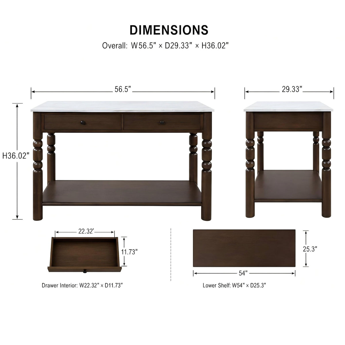 Classic Kitchen Island