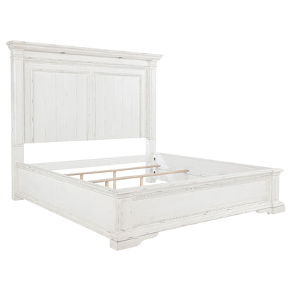 LED Light Panel Bed With Traditional Design
