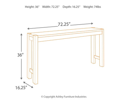 Ashley Express - Torjin Long Counter Table