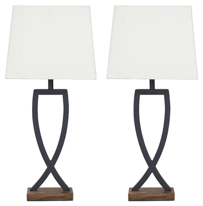 Ashley Express - Makara Metal Table Lamp (2/CN)