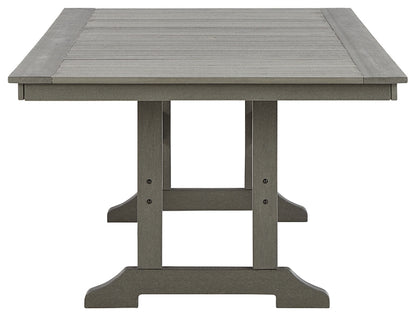 Visola RECT Dining Table w/UMB OPT