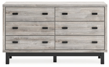 Vessalli Six Drawer Dresser