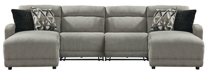 Colleyville 4-Piece Power Reclining Sectional with Chaise