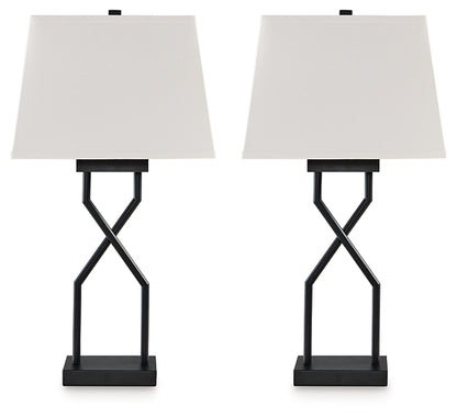 Ashley Express - Brookthrone Metal Table Lamp (2/CN)