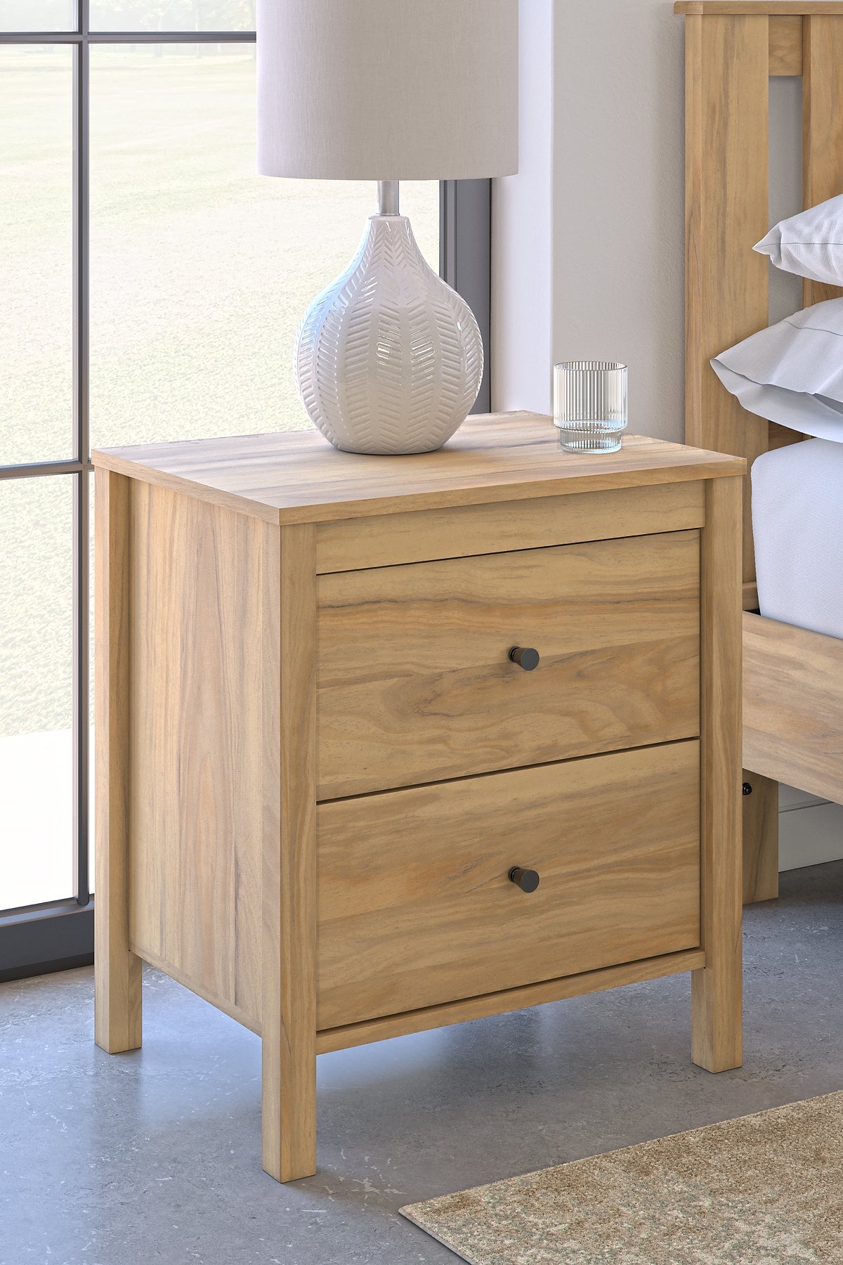 Ashley Express - Bermacy Two Drawer Night Stand