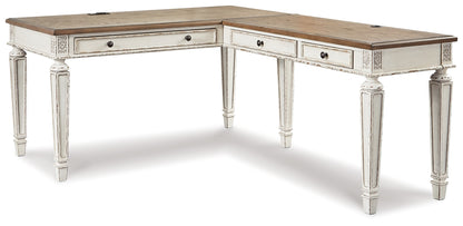Ashley Express - Realyn 2-Piece Home Office Desk