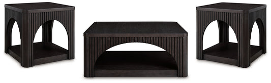 Ashley Express - Yellink Coffee Table with 2 End Tables