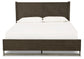 Arkenton King Panel Bed with Mirrored Dresser, Chest and Nightstand