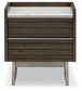 Arkenton King Panel Bed with Mirrored Dresser, Chest and Nightstand