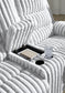 Rhines Falls DBL REC PWR Loveseat w/Console