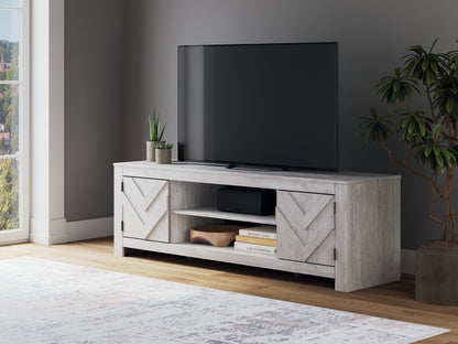 Cayboni LG TV Stand w/Fireplace Option