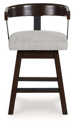 Ashley Express - Haddigan UPH Swivel Barstool (2/CN)