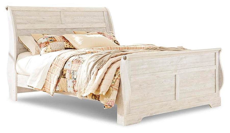 Ashley Express - Willowton  Sleigh Bed