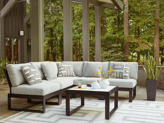 Ashley Express - Beachloft 6-Piece Outdoor Sectional