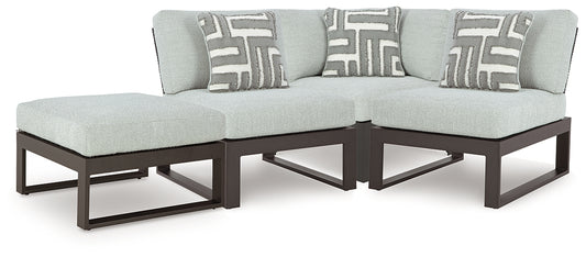 Ashley Express - Beachloft 4-Piece Outdoor Sectional