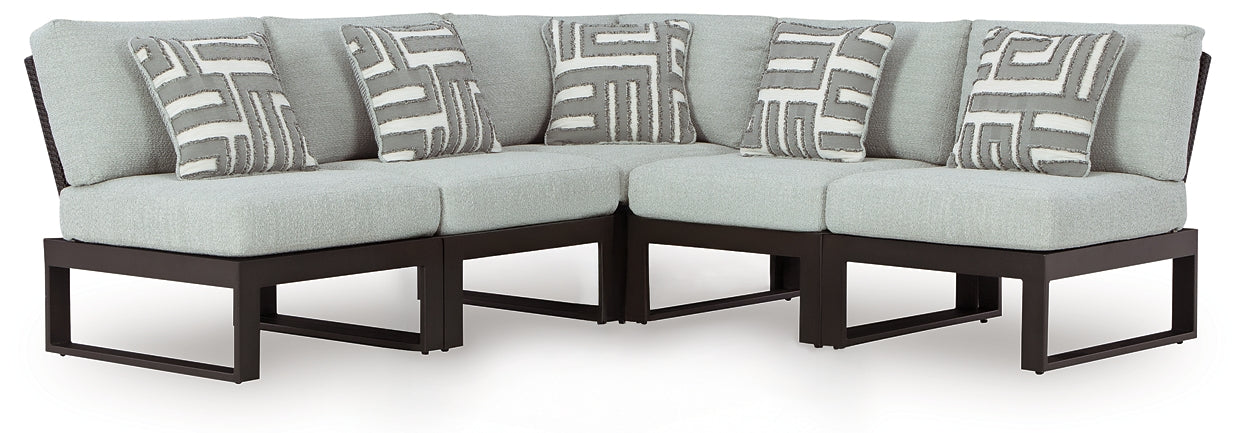 Ashley Express - Beachloft 5-Piece Outdoor Sectional